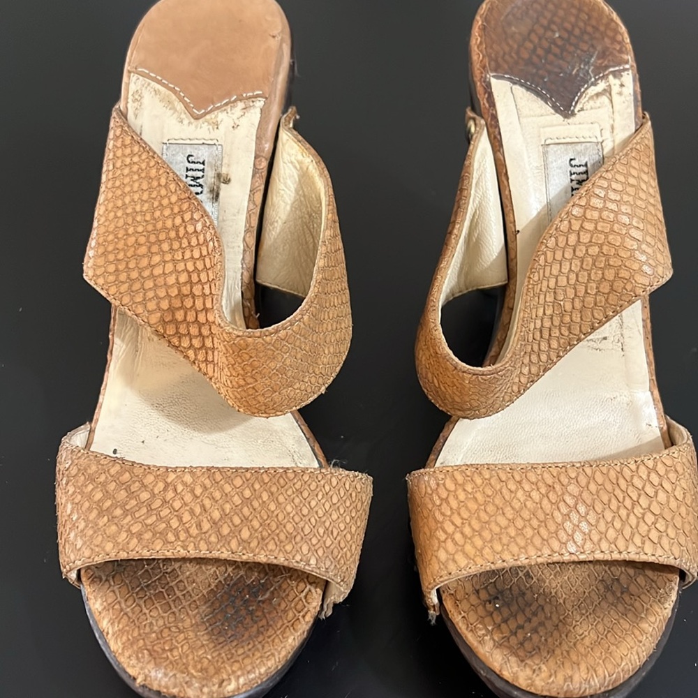 Auth Spring 2025 On Trend Jimmy Choo Clogs Snakes… - image 3